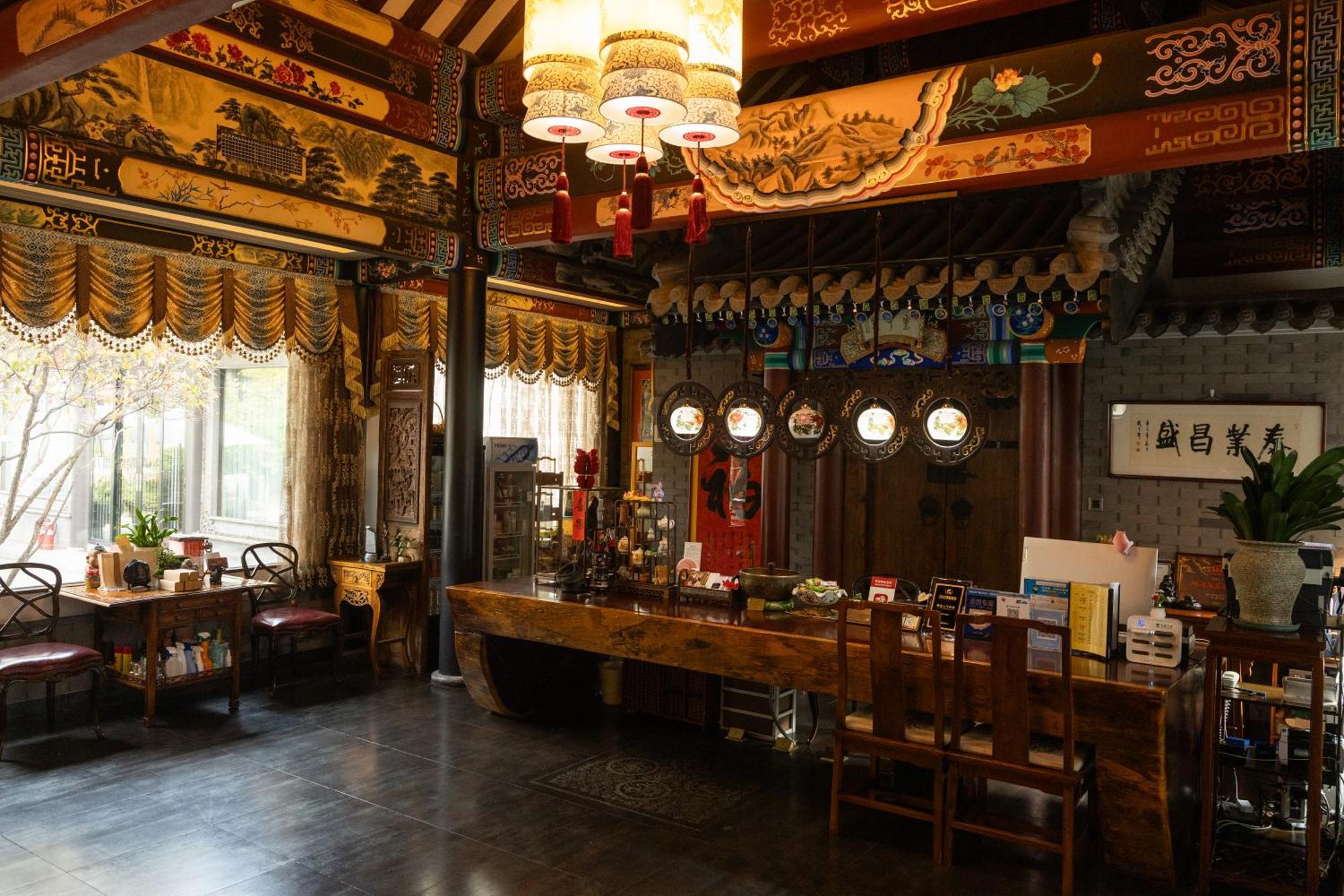 Datong Yunzhong Traditional Courtyard Екстер'єр фото