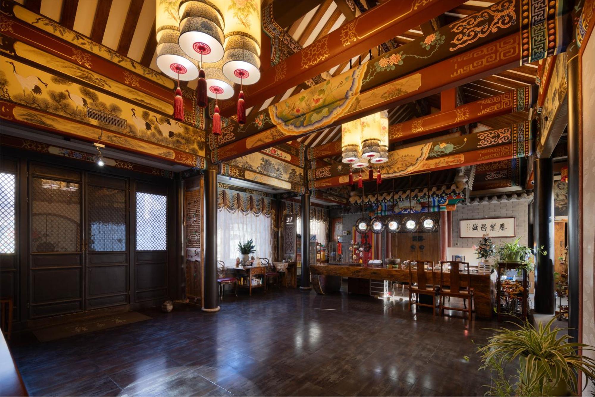 Datong Yunzhong Traditional Courtyard Екстер'єр фото